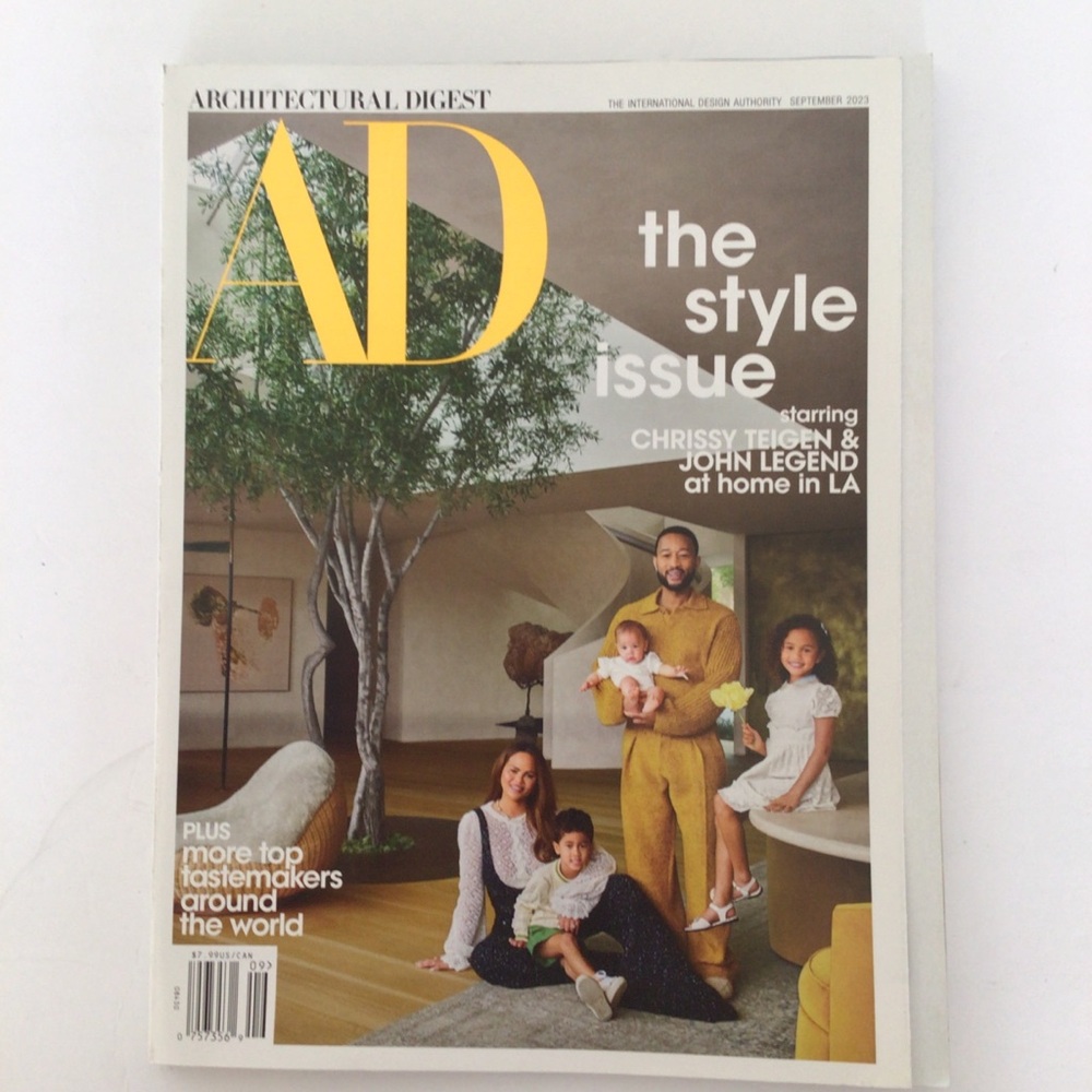 ARCHITECTURAL DIGEST SEPTEMBER 2023 MAGAZINE NWT